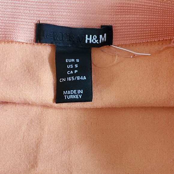 Peach bodycon strapless dress - Picture 4 of 4